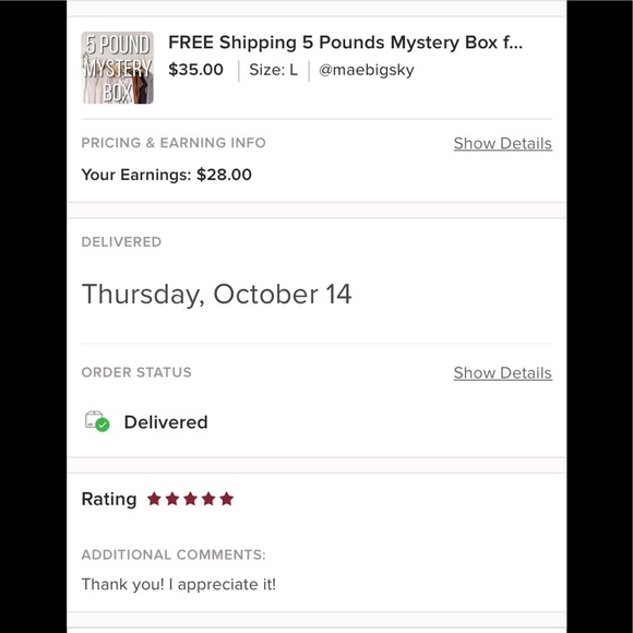 5 Stars 5LB Mystery Box Full of Clothes/ goodies / treasure 30 dollars - Picture 6 of 8